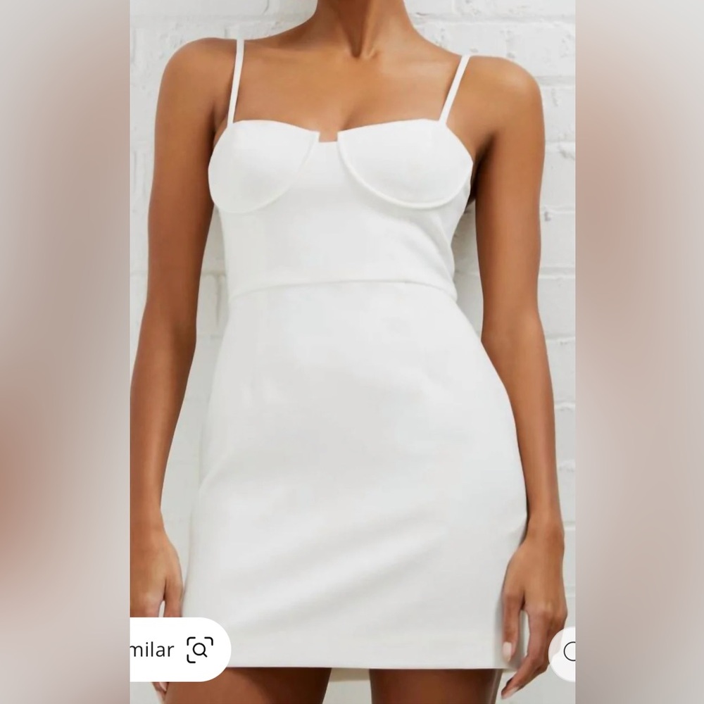 French Connection Elegant White Mini Dress